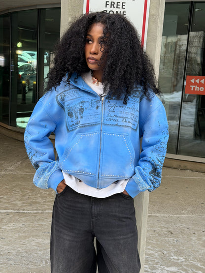 CELESTIAL Hoodie — Blue
