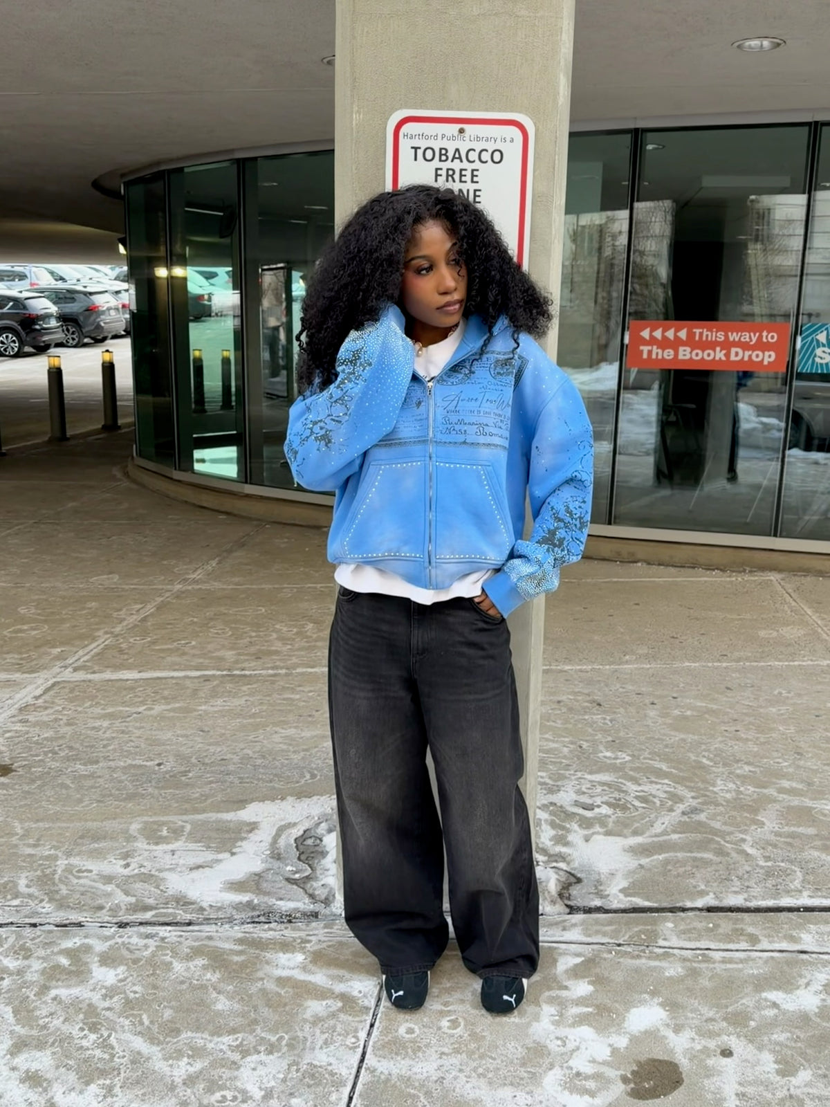CELESTIAL Hoodie — Blue