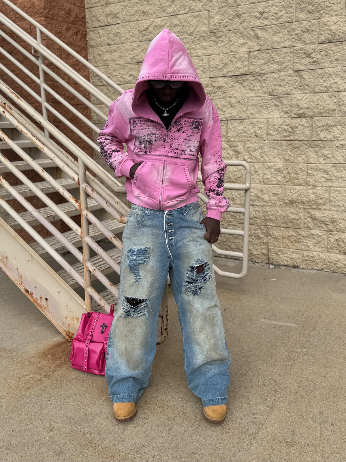 CELESTIAL Hoodie — Pink