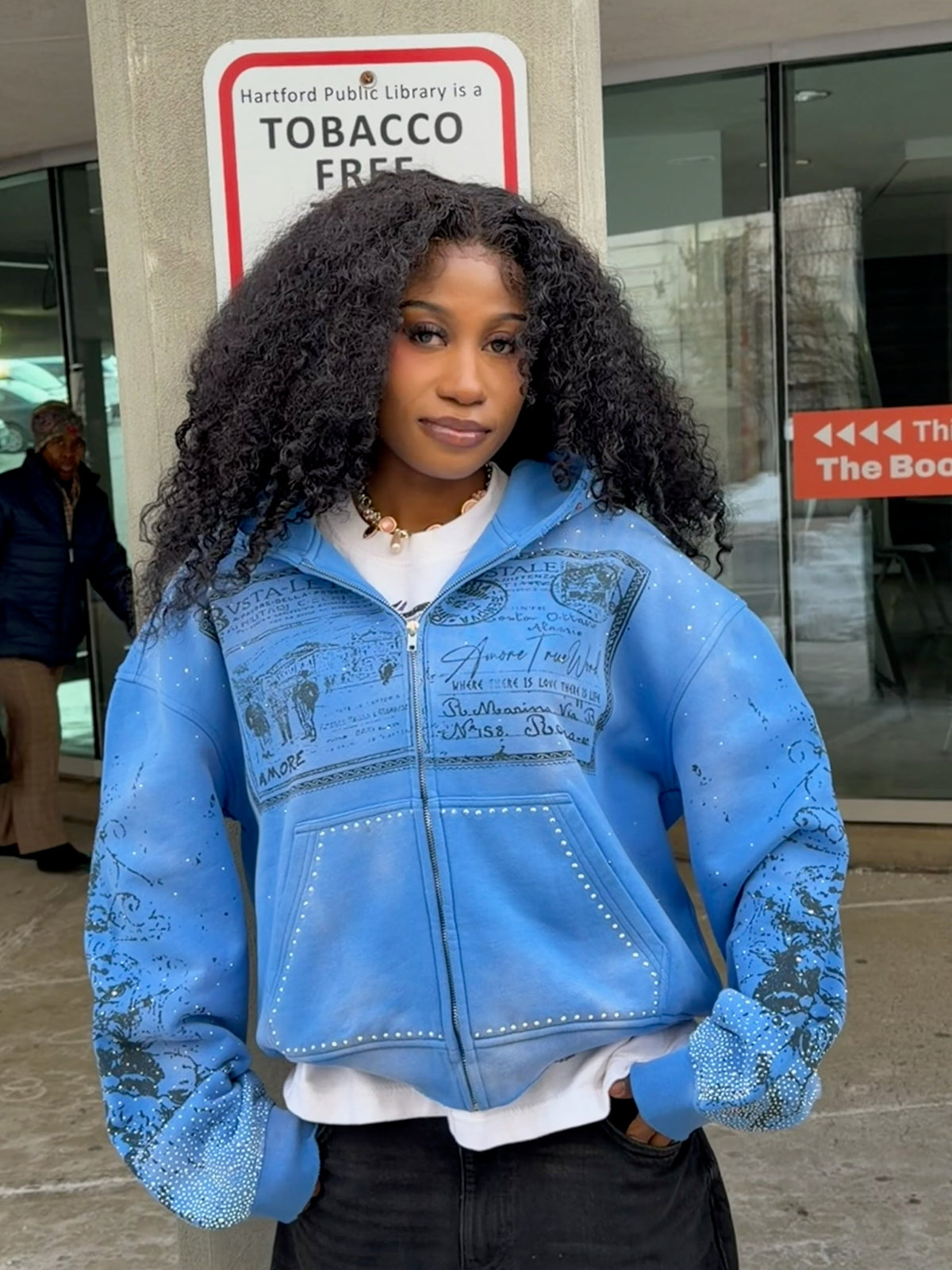 CELESTIAL Hoodie — Blue