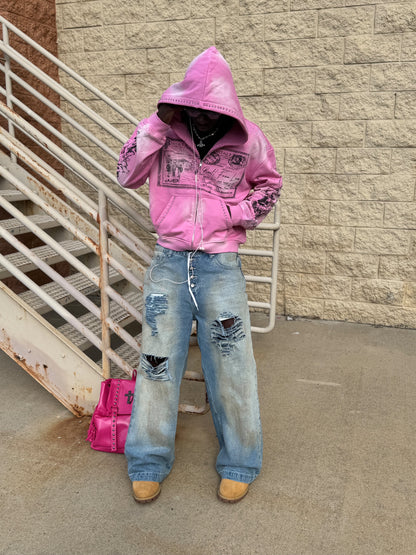 CELESTIAL Hoodie — Pink