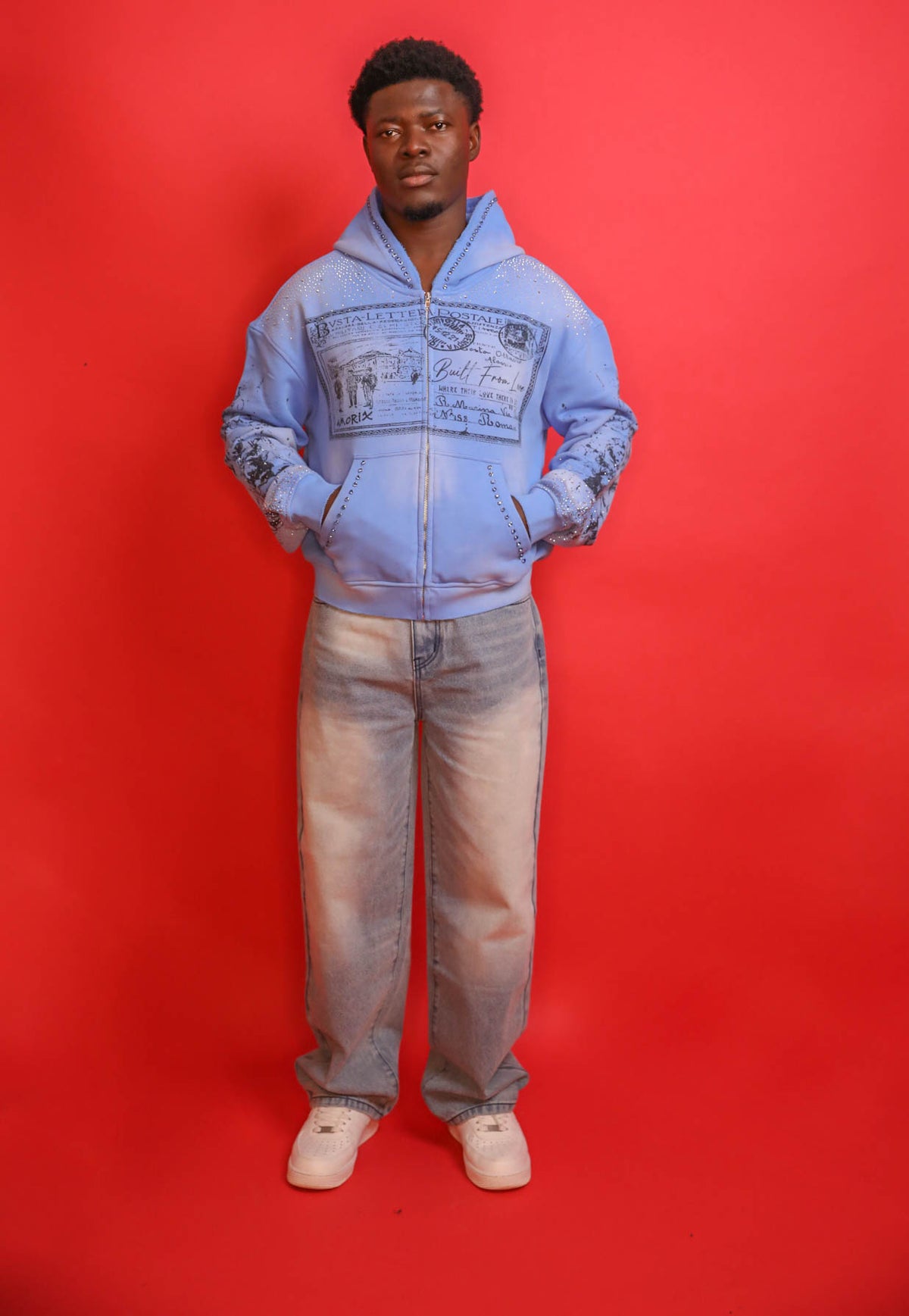 CELESTIAL Hoodie — Blue