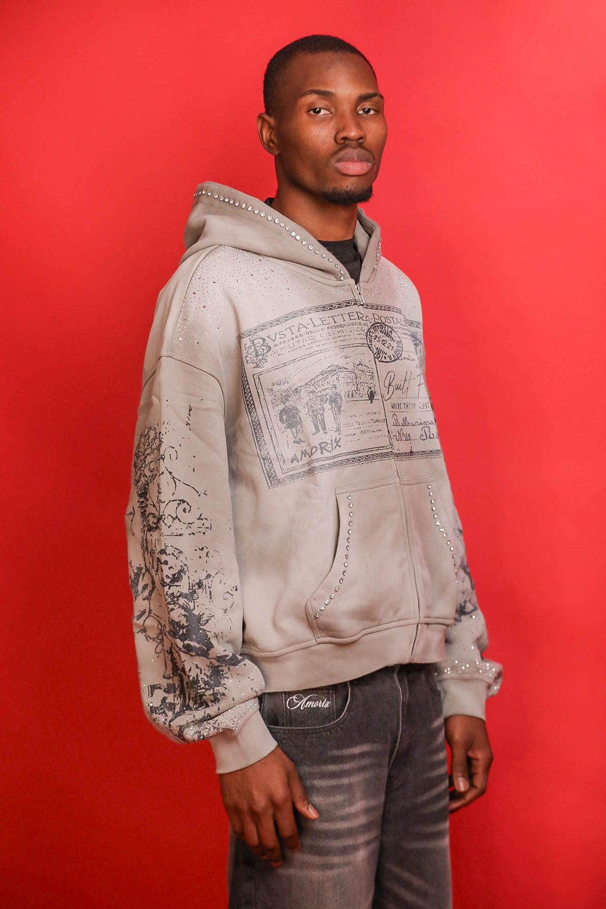 CELESTIAL Hoodie — Gray