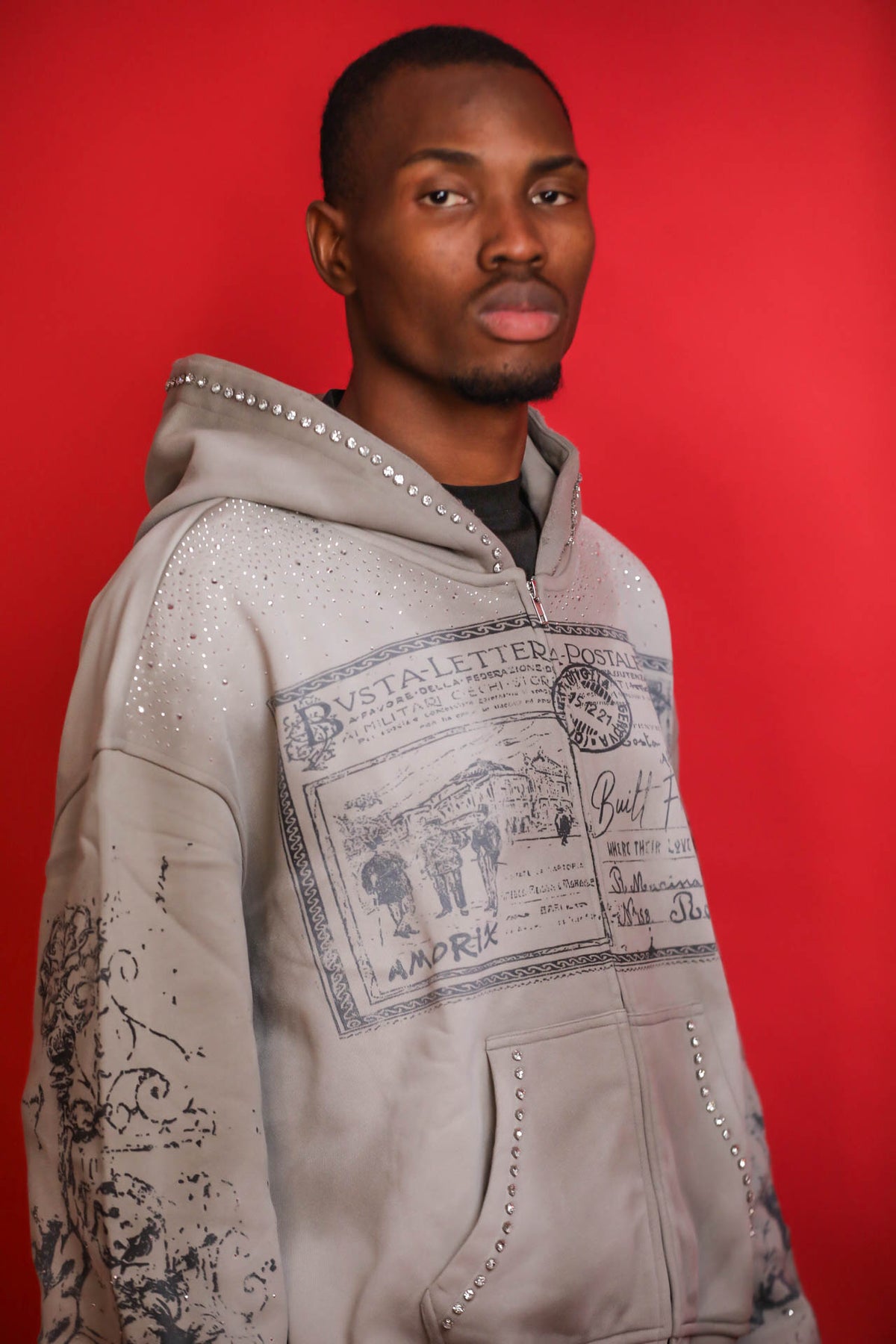 CELESTIAL Hoodie — Gray